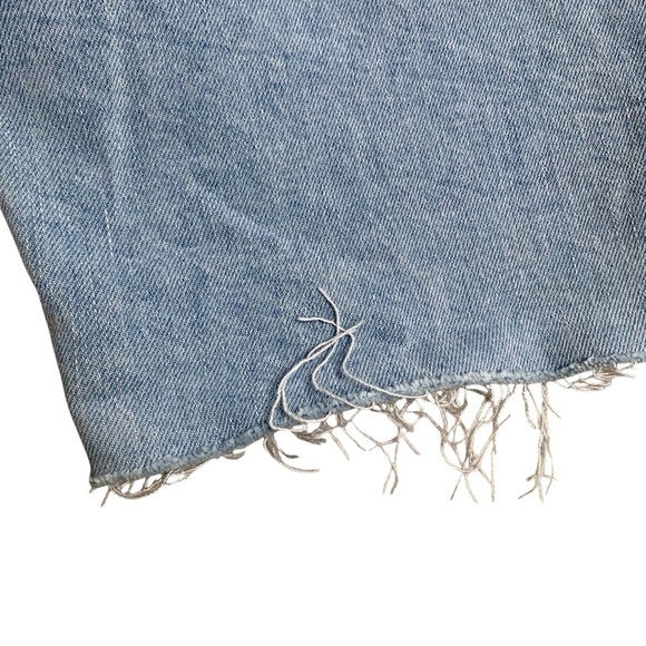 J Brand Light Blue Gigi Wash Relaxed Bermuda Denim Shorts Size 27 NWT - Picture 10 of 15